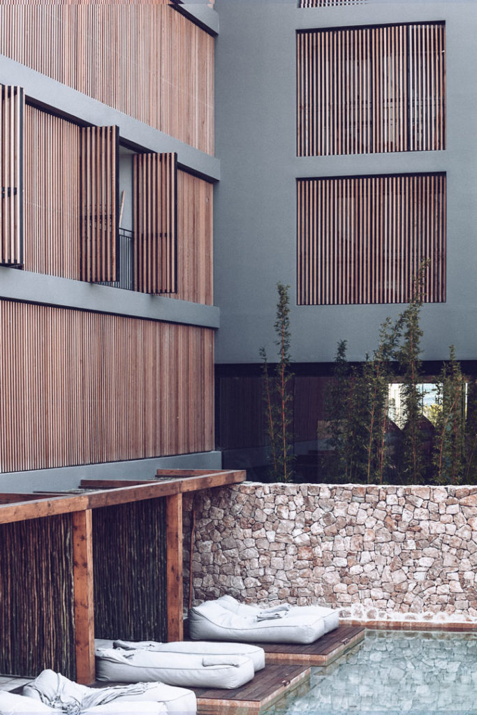 Imagen arquitectura real estate Piscina privada para habitaciones en hotel casa cook Ibiza